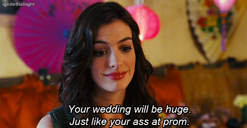 Liefde Gifs Filmsterren Anne hathaway bridewars 