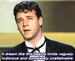 Anne Hathaway GIF. Gifs Filmsterren Anne hathaway Lip sync battle Emily blunt Dorks 