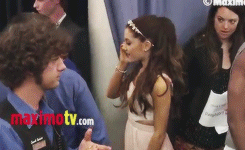 Ariana Grande GIF. Artiesten Ariana grande Gifs 