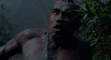 Bang Predator Gifs Filmsterren Arnold schwarzenegger John McTiernan 