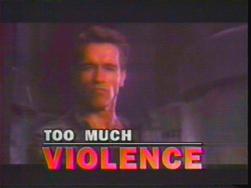 Bioscoop Film Gifs Filmsterren Arnold schwarzenegger  geweld vhs arnold schwarzenagger 