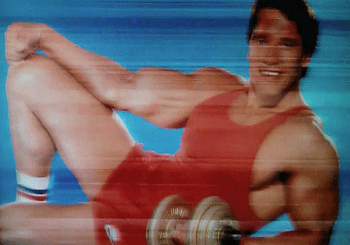 Gifs Filmsterren Arnold schwarzenegger glitch kunst declan ackroyd 