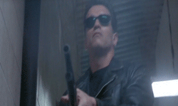Arnold Schwarzenegger GIF. Bioscoop Terminator Gifs Filmsterren Arnold schwarzenegger Terminator 2 T2 