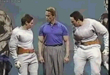 Predator Gifs Filmsterren Arnold schwarzenegger naar de choppa 