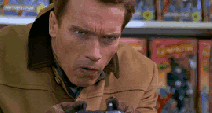 Arnold Schwarzenegger GIF. Bioscoop Ogen Gifs Filmsterren Arnold schwarzenegger Total recall Televandalist 