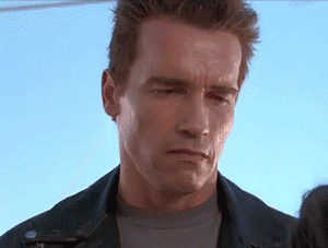 Arnold Schwarzenegger GIF. Terminator Gifs Filmsterren Arnold schwarzenegger Glimlach Onhandig 