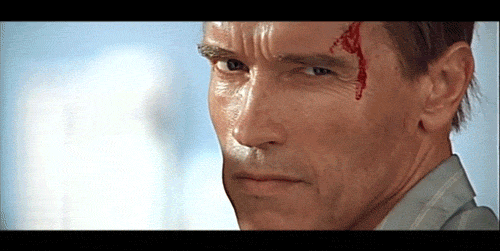 Film Gifs Filmsterren Arnold schwarzenegger kilte woordspeling Batman en Robin Mr Freeze 