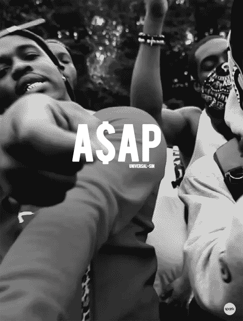 Artiesten Roken Rook Gifs ASAP rocky 