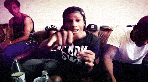 Artiesten Gifs ASAP rocky Lana del rey volkslied 