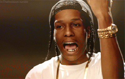 Artiesten Hip hop Gifs ASAP rocky 