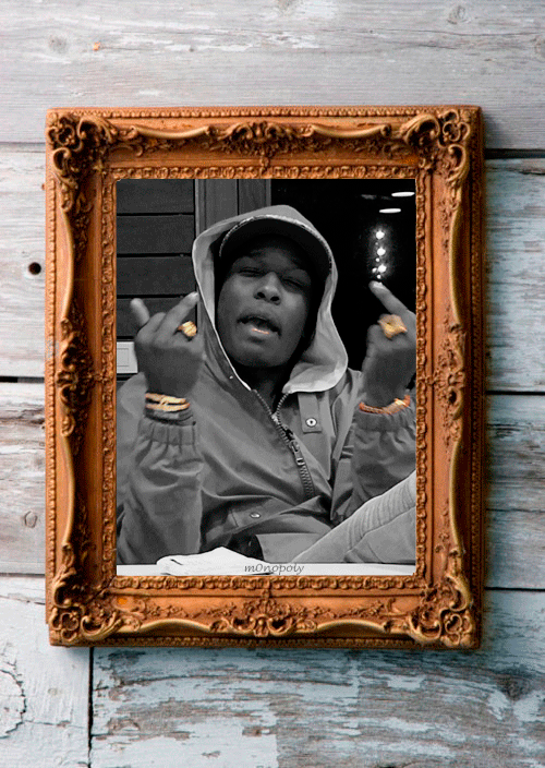 Artiesten Gifs ASAP rocky 