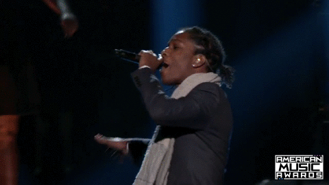 Artiesten Gifs ASAP rocky 