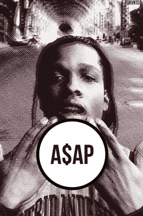 Beroemdheden Artiesten Gifs ASAP rocky 
