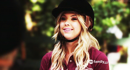 Pretty little liars Gifs Filmsterren Ashley benson PLL hanna marin pictog 