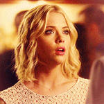Ashley Benson GIF. Pretty little liars Gifs Filmsterren Ashley benson Pll Hanna marin Pictog 