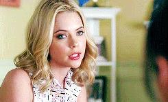 Ashley Benson GIF. Pretty little liars Gifs Filmsterren Ashley benson  Hanna marin Ashley benson s 100plus 