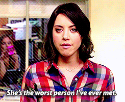 Jon Stewart GIF. Gifs Filmsterren Jon stewart Aubrey plaza The daily show met jon stewart 