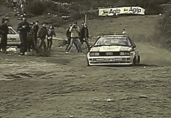 Voertuigen Motorsport Audi Gifs 1980 auto&amp;#39;s quattro bijeenkomst rallysport Groep B 