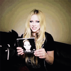 Avril Lavigne GIF. Artiesten Avril lavigne Kreeft Gifs 