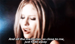 Avril Lavigne GIF. Artiesten Avril lavigne Gifs Niemand is thuis 