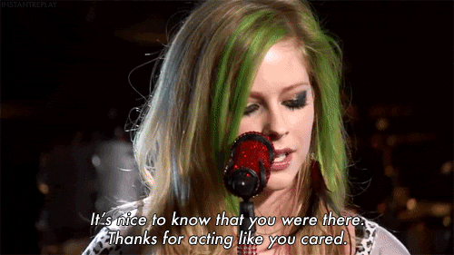 Artiesten Avril lavigne Gifs band blog 
