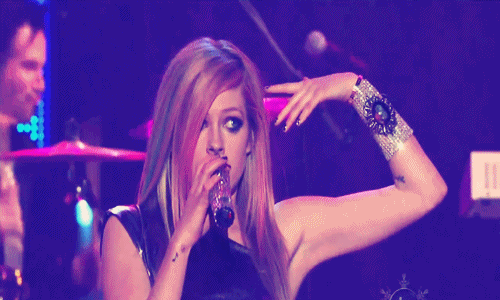 Artiesten Avril lavigne Gifs what the hell 