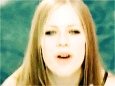 Avril Lavigne GIF. Artiesten Avril lavigne Smile Gifs Hart 