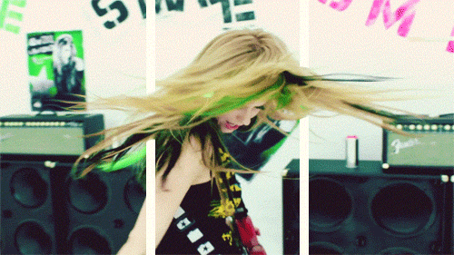 Artiesten Avril lavigne Smile Gifs hart 