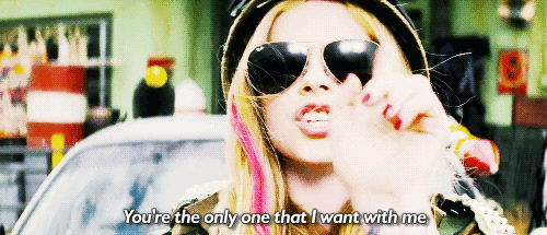 Boos Artiesten Avril lavigne Dom Gifs pons breuk Mirron 