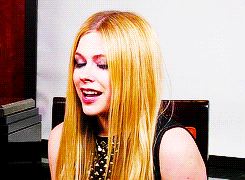 Avril Lavigne GIF. Artiesten Avril lavigne Kus Gifs 