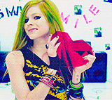 Avril Lavigne GIF. Artiesten Avril lavigne Gifs Golvend 