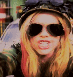 Avril Lavigne GIF. Artiesten Avril lavigne Gifs Ichat 