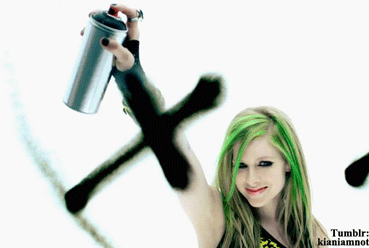 Artiesten Avril lavigne Smile Gifs 