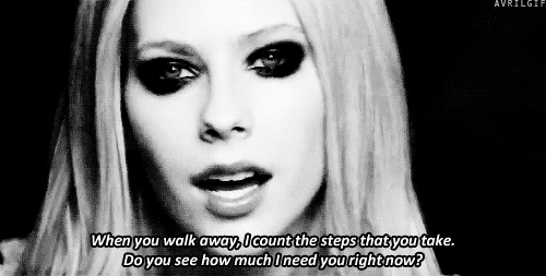 Artiesten Avril lavigne Gifs frases 