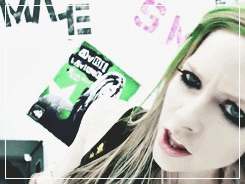 Avril Lavigne GIF. Artiesten Avril lavigne Gifs Avril 
