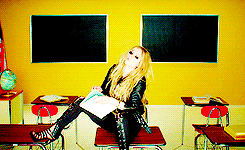Avril Lavigne GIF. Artiesten Avril lavigne Gifs Opgewonden 