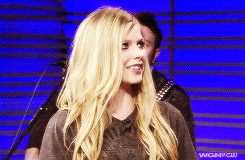 Avril Lavigne GIF. Artiesten Avril lavigne Gifs Klap Slapping Popcorn Abdij 