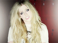 Avril Lavigne GIF. Artiesten Avril lavigne Gifs He wasnt 