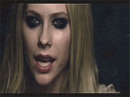 Avril Lavigne GIF. Artiesten Avril lavigne Kus Gifs 