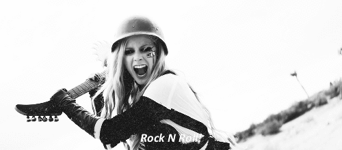 Artiesten Avril lavigne Gifs niemand is thuis 