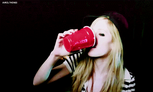 Artiesten Avril lavigne proost Gifs 