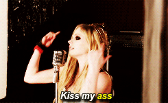 Avril Lavigne GIF. Artiesten Avril lavigne Gifs He wasnt 