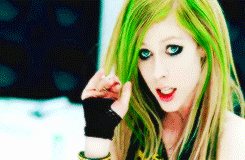 Avril Lavigne GIF. Artiesten Avril lavigne Gifs Tieten Stuiterende tieten 