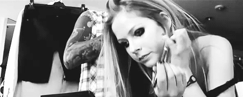 Artiesten Avril lavigne Smile Gifs hart 