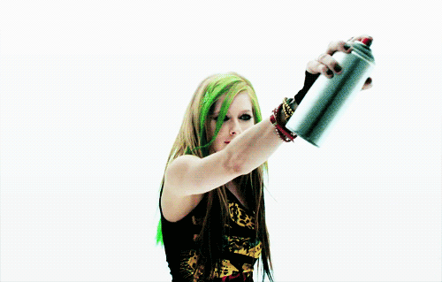 Liefde Artiesten Avril lavigne Smile Gifs flirt avril levine 