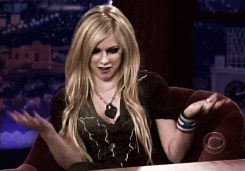 Avril Lavigne GIF. Artiesten Avril lavigne Smile Gifs Hart 