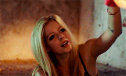 Avril Lavigne GIF. Artiesten Avril lavigne Gifs Black star 