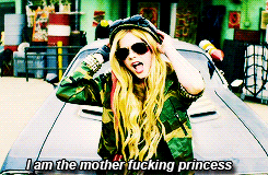 Avril Lavigne GIF. Artiesten Avril lavigne Gifs Opgewonden Duimen omhoog Grote glimlach 