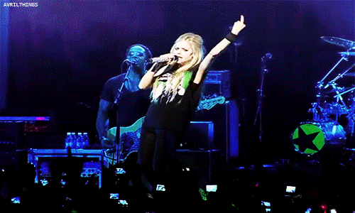Artiesten Avril lavigne Gifs leven 