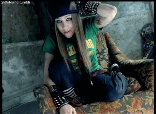 Artiesten Avril lavigne Makeup Gifs klaar maken 